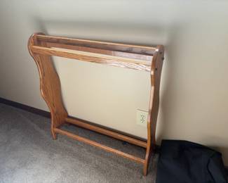 . . . quilt rack