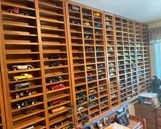 . . . just getting started!! Did I say an AMAZING COLLECITON of die-cast cards and display units