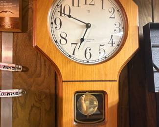 . . . regulator style wall clock