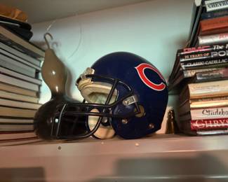 . . . Chicago Bear football helmet