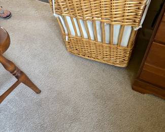 . . . nice wicker hamper