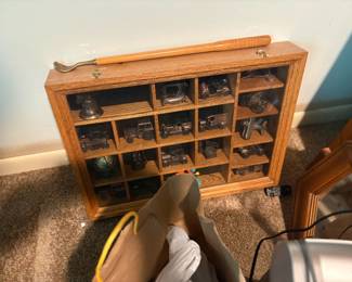 . . . a shadow box version of die cast cars