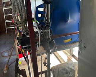 Transom mounted elec trolling motor