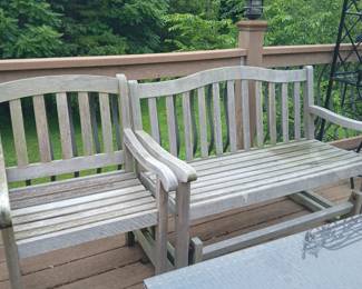 Teak patio furniture