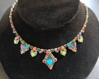 Mary deMarco jewelry. This necklace has matching earrings, and bracelet.