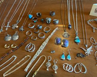 Tons of sterling! More pics at the end.