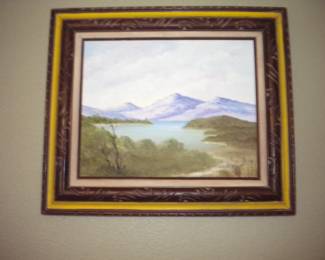 Oil painting by "Gebert"