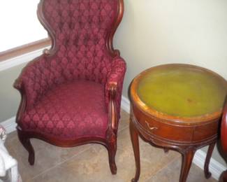 Reproduction parlor chair