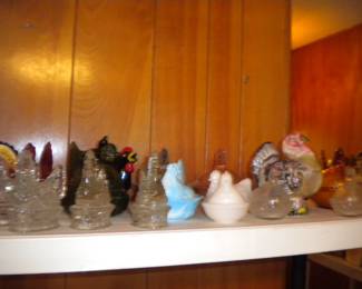 Hen on a nest and other