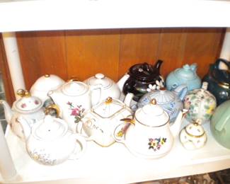 Tea pot collection