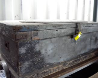 Wooden tool box
