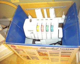 Brother serger     works