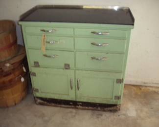 Possibly a vintage medical cabinet