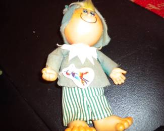 Vintage Herman Pecker big feet boy