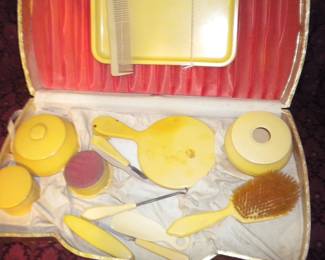 Vanity set in box
