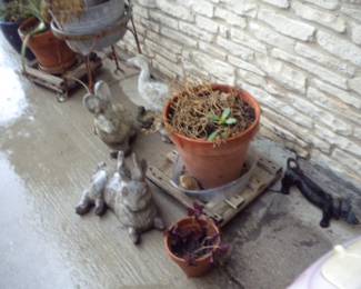 Lawn rabbits and more