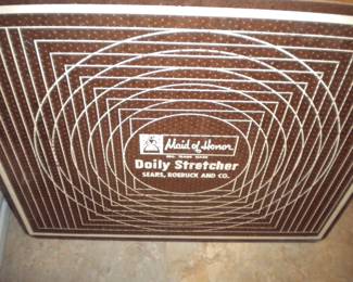 Doily stretcher   Sears and Roebuck