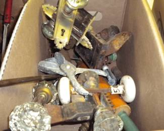 Antique doorknobs
