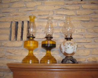 More oil lamps