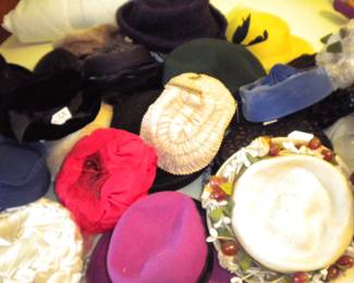 Ladies vintage hats