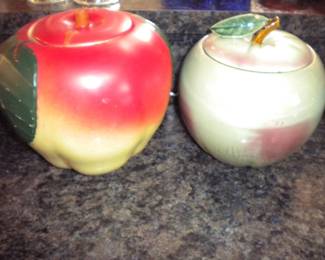 Apple cookie jars