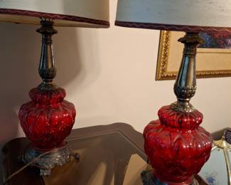 Mid-century modern lamps