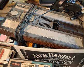 Vintage in television with games