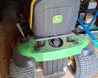 John Deere riding mower in working order