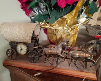 A very interesting lamp and clock
