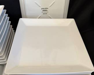 Pottery Barn Great White 10- Salad Plates