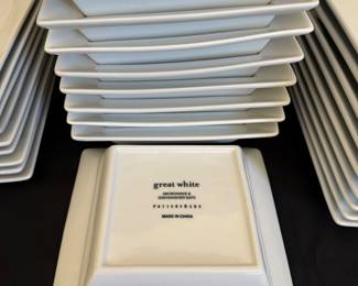 Pottery Barn Great White 10- Cereal / Salad Bowls