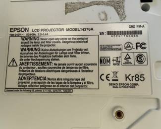 Epson LCD Projector