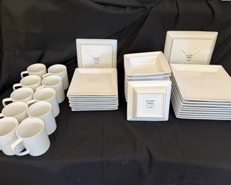 Pottery Barn Great White Service for 10 Everyday China