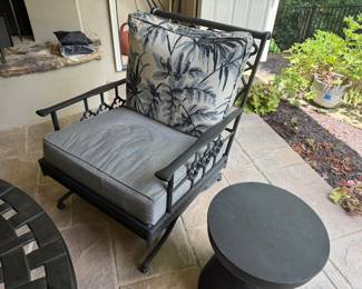 Cast Iron High Back Porch/ Patio Rockers