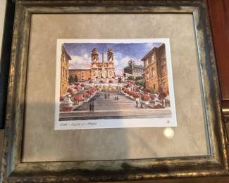 Framed Piazza di Spagna