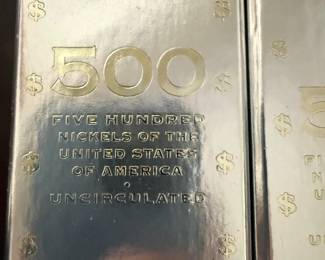 Sets of Uncirculated 2005 Bison Nickels