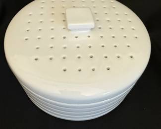 Ceramic Vented Lid Dish