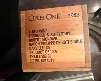 Collection of previously enjoyed bottles and magnums from the wine cellar