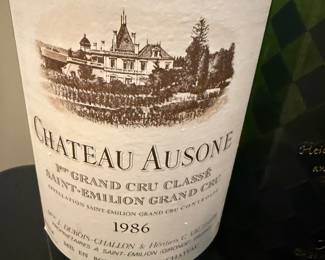 Collection of previously enjoyed bottles and magnums from the wine cellar