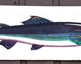 DAN MITRA HAND TINTED SIGNED ART ENGRAVING