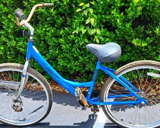 LADIES BLUE BICYCLE BIKE