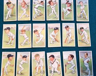 CRICKETEERS TRADING CARDS LOT TOBACCO BASEBALL