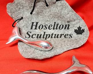 HOSELTON WHALE SCULPTURES