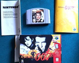 NINTENDO OO7 GOLDEN EYE VIDEO GAME