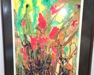 SIGNED ARTIST PROOF ART FRAMED
