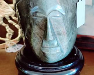 CARVED SOAPSTONE