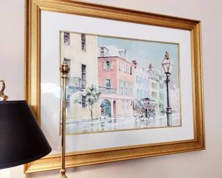 SAVANNAH GA. STREET SCENE PRINT