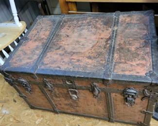 Antique Steamer Trunk