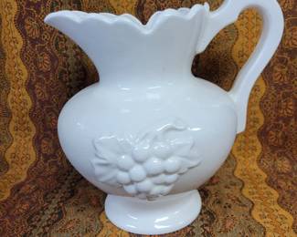 White Ceramic Pitchers