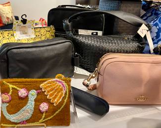 JENNY KRAUS SMALL BAGS, COACH PURSE, MASSEI MADE IN ITALY GENUINE LEATHER BAG, GIORGIA MILANI PURSE